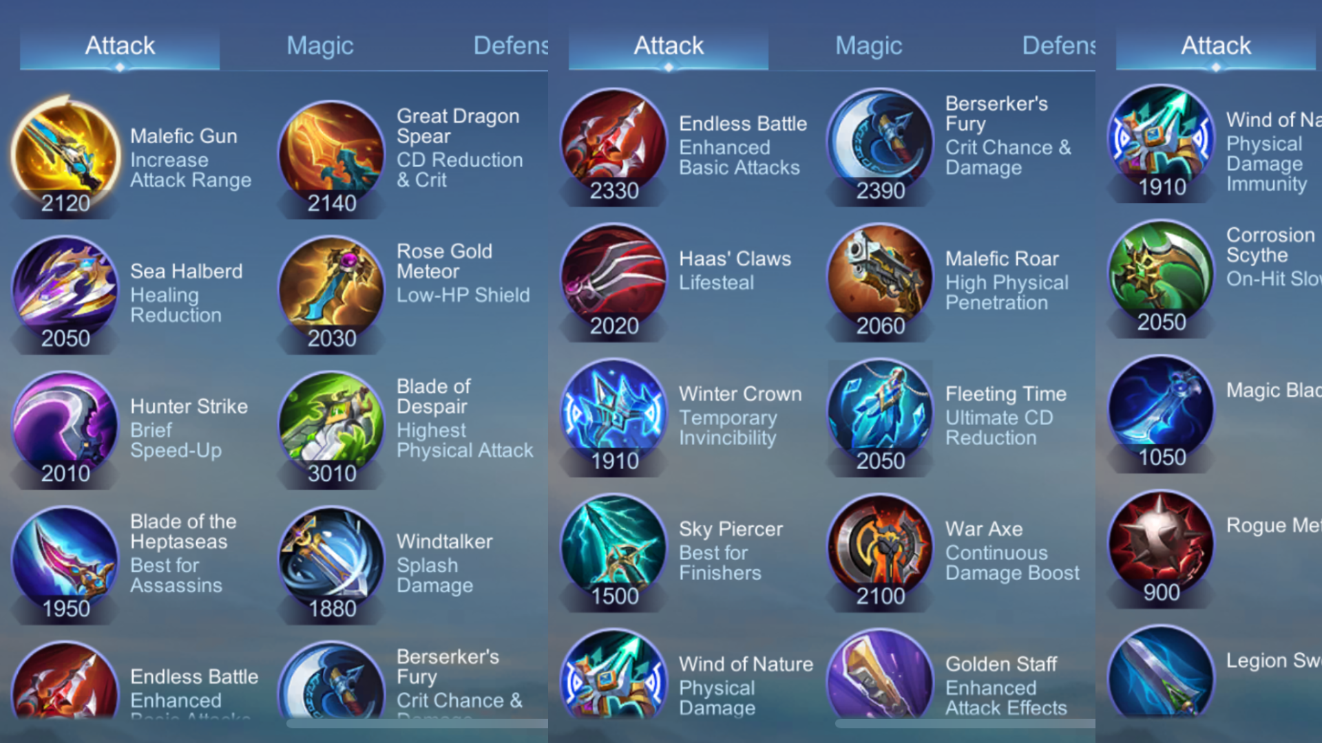 Cara Memahami Item Physical Mobile Legends Biar Lebih Mudah Dipahami Oleh Pemain!